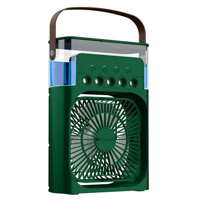 Experience Ultimate Comfort with the 3-in-1 Portable Air Cooler, Fan, and Humidifier with LED Night Light