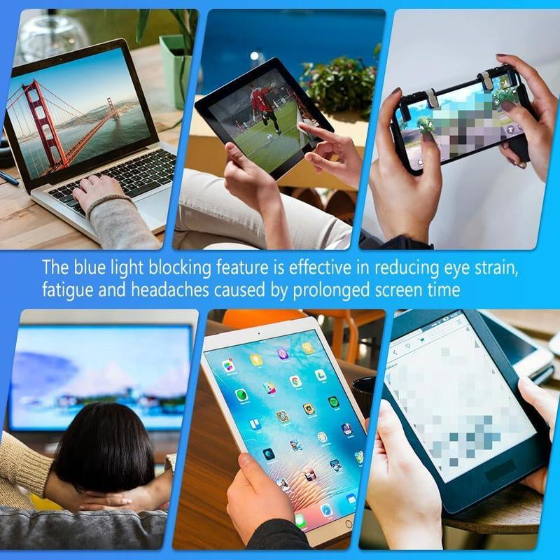 Blue Light Blocking Glasses, 2 Pack Blue Light Glasses Men, Blue Light Glasses Women Eyeglasses Bluelight Eyestrain